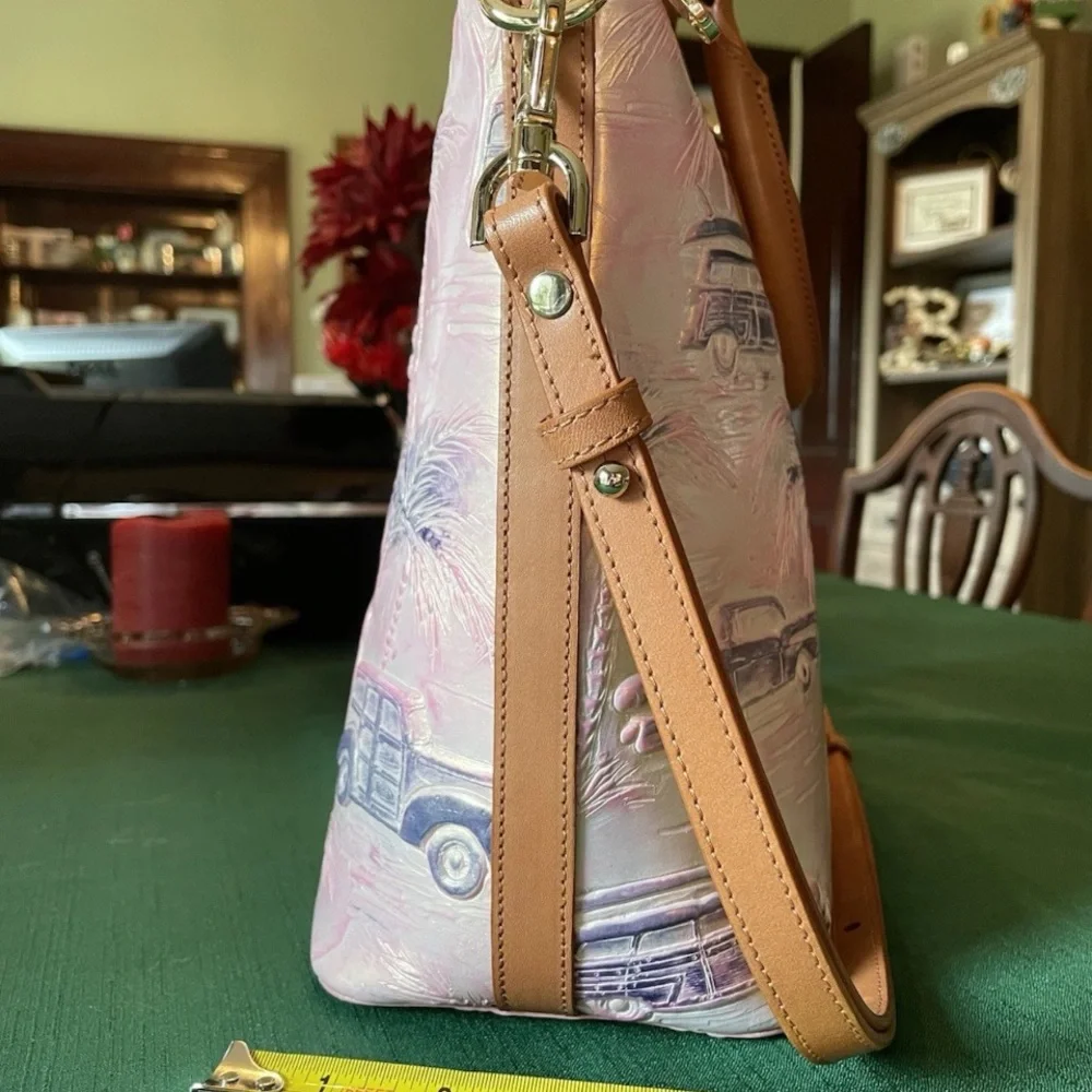 Brahmin Optimism Copa Cabana Large Duxbury Satchel with Matching Ady Wallet. EUC - Picture 5 of 12